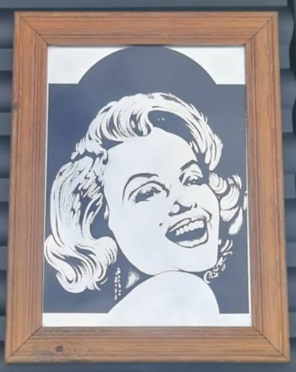 Vintage Marilyn Monroe Mirror - Mid-Century